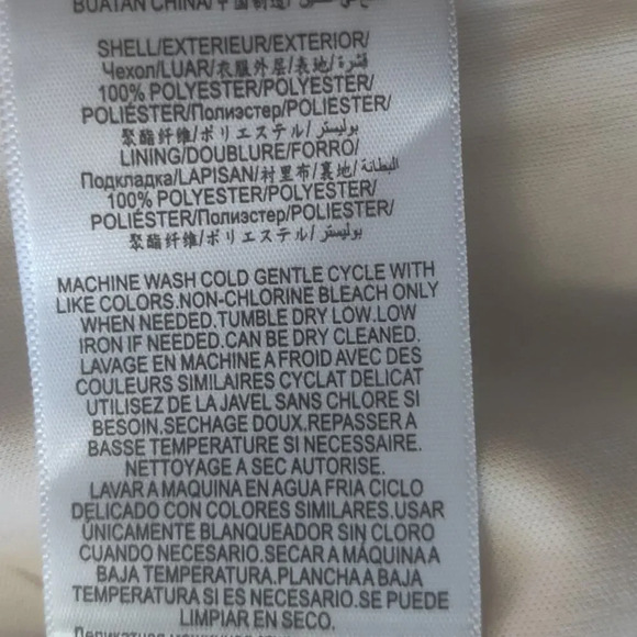 BCBG Generation Floral Ruffle Faux Wrap Sleeveless Dress Sz 2 High-low Pink - Picture 8 of 9